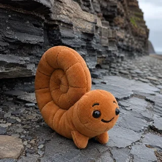 Ammonite Friends Plush Toy Pack — outdoors