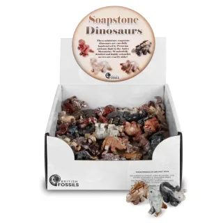 Mini Soapstone Dinosaur Pack