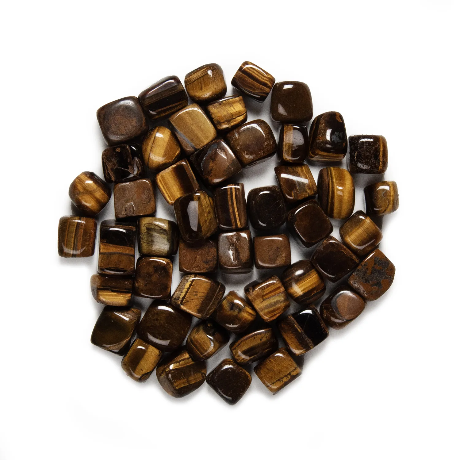 Gold Tiger Eye Tumbled Gemstones Pack — tigers eye gemstones 1