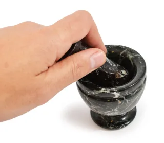 Mini Marble Pestles & Mortars — mini black marble pestle mortar 4 scaled