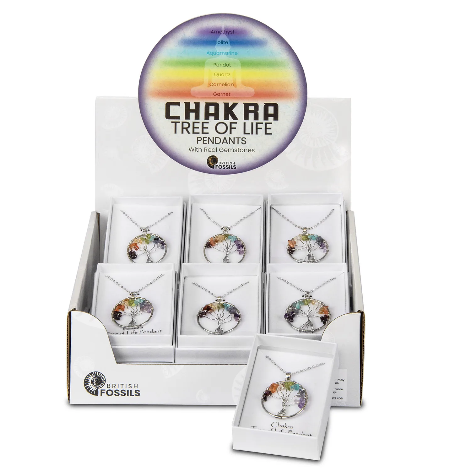 Chakra Tree of Life Pendant Pack