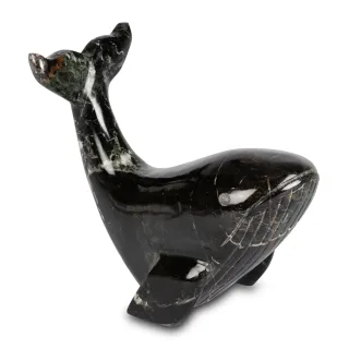 5" Marble Whale — 5 marble whale
