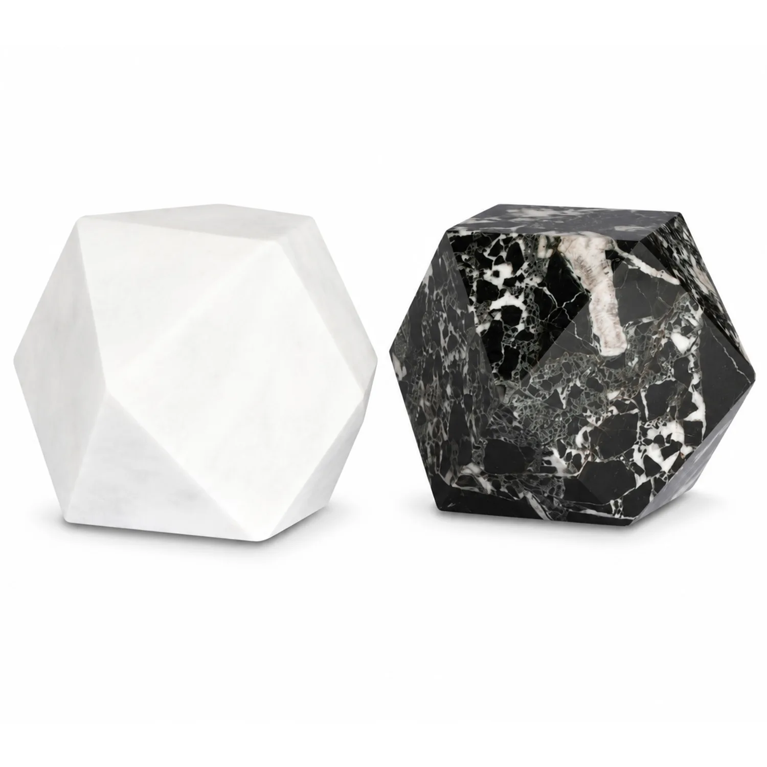 4.75" Marble Diamond Single Bookend