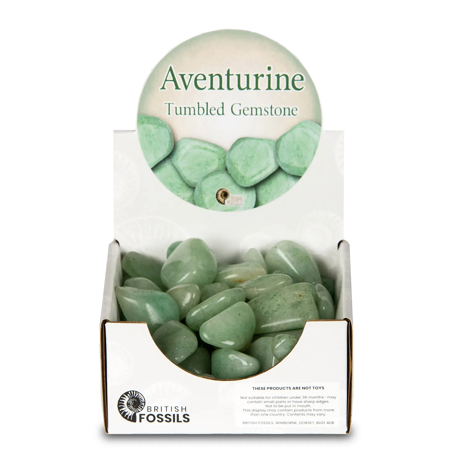 Aventurine Tumbled Gemstones Pack