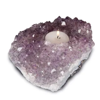 Amethyst Tea-Light Holder — 5479