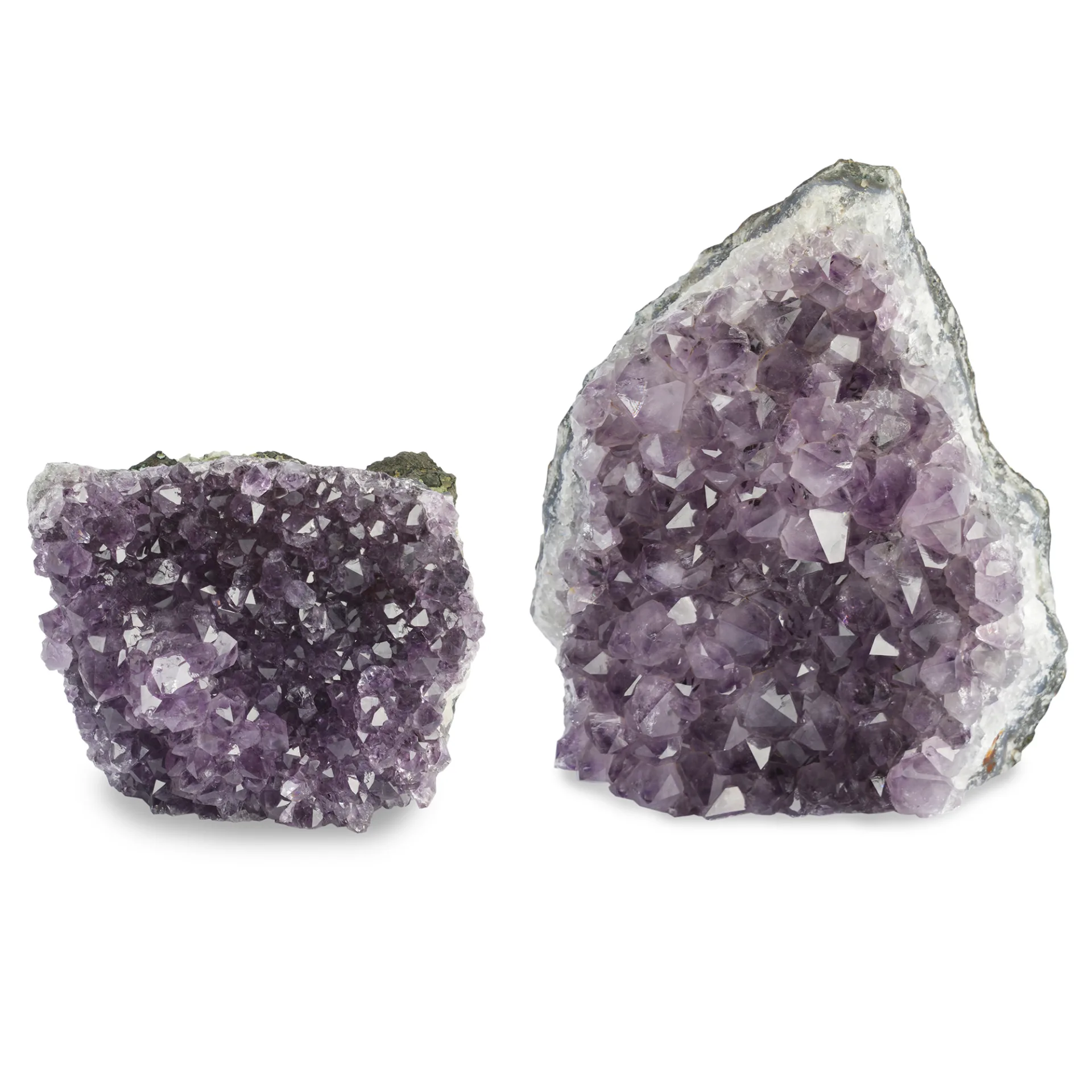Cut base Amethyst