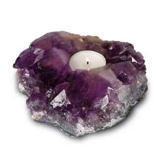 Amethyst Tea-Light Holder — 5472