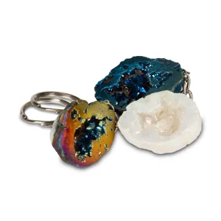 Aura Geode Keyring Till-Point Pack- 30% Off — 5608