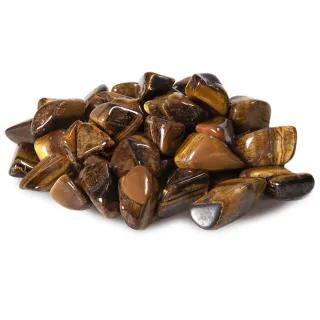 Gold Tiger Eye Tumbled Gemstones — tigers eye gemstones