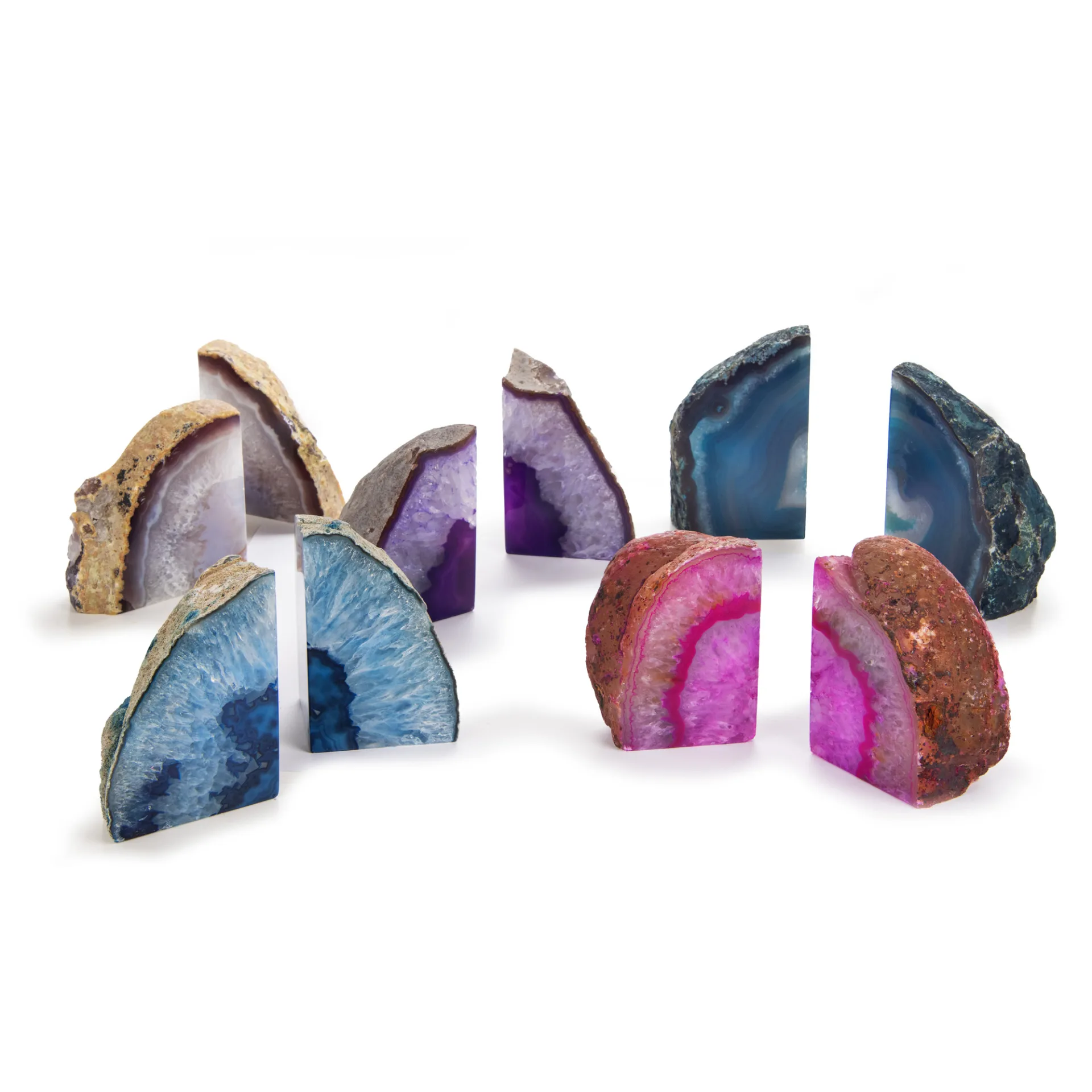 1-2kg Agate Bookends