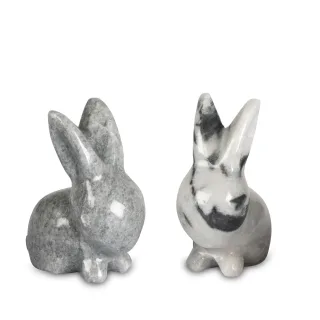 3" Marble Bunny — 3″ marble bunny