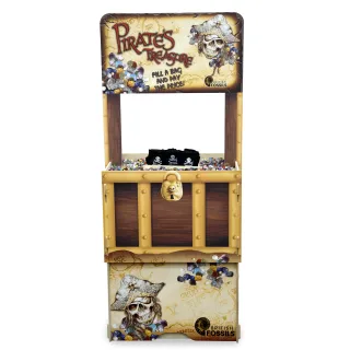Wooden Pirates’ Treasure Chest