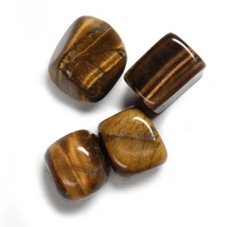 Gold Tiger Eye Tumbled Gemstones — tigers eye gemstones 2 1