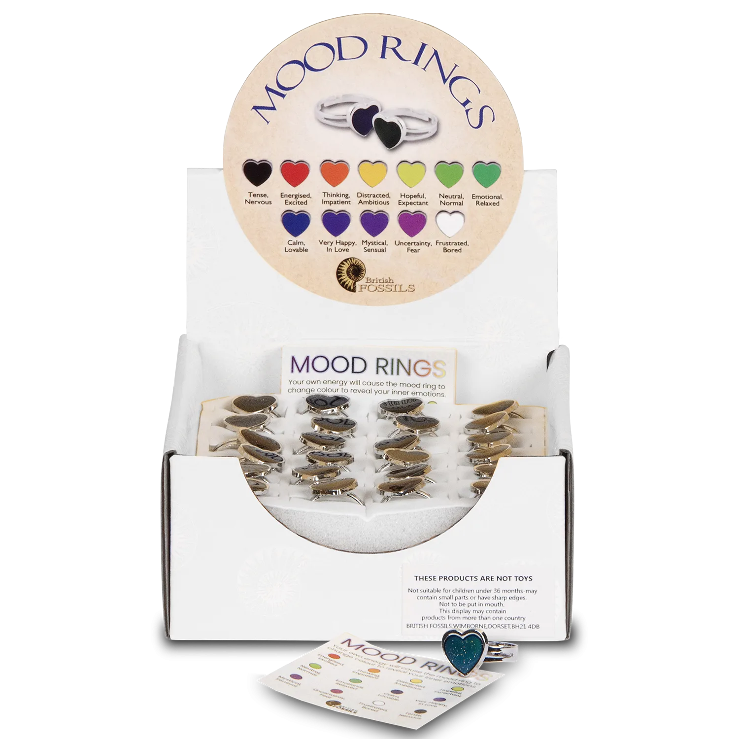 Heart Mood Ring Pack