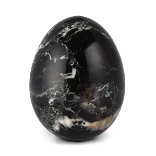 2" Mixed Marble Egg Pack — 3 mixed marble eggs black
