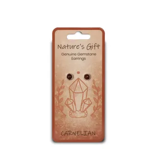 New Nature's Gift Earrings — carnelian earrings