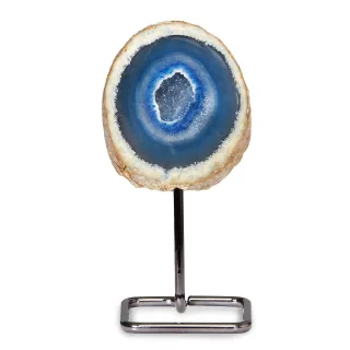 Agate Blue on Metal Base — agate blue on metal base small 2