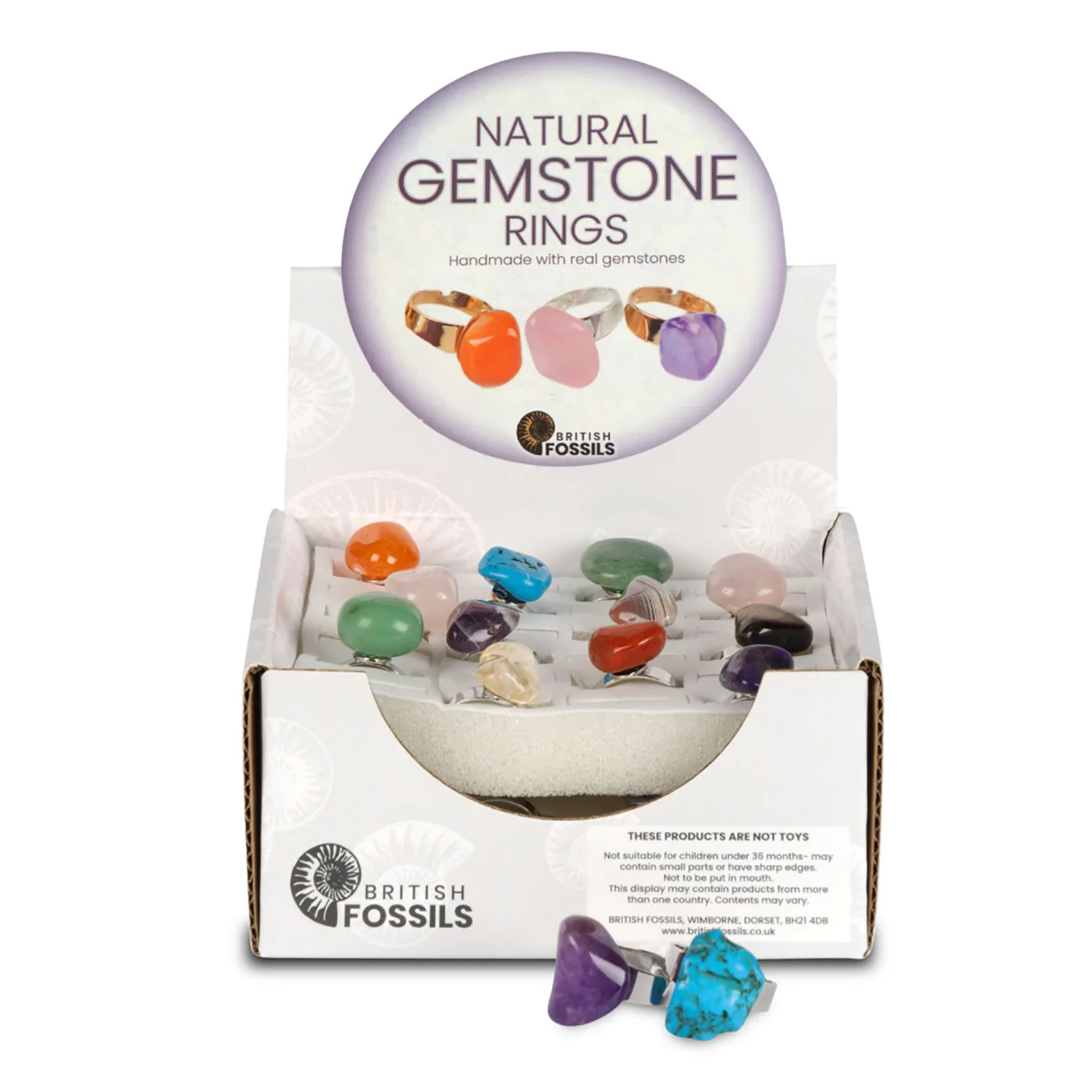 Gemstone Rings Pack