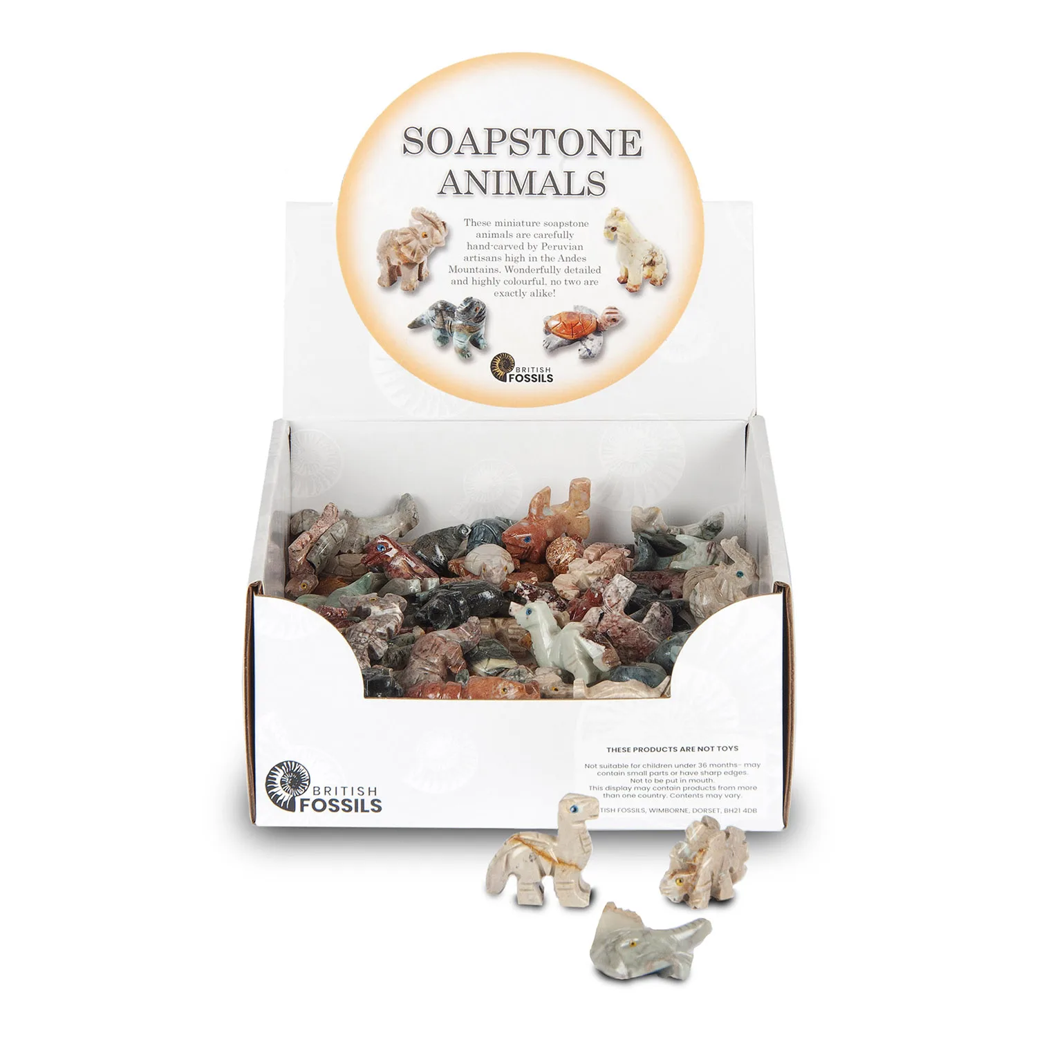 Mini Soapstone Animal Pack