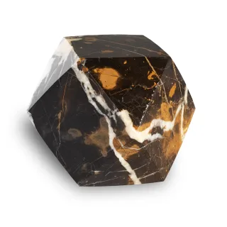 2" Mixed Marble Paperweights — marble paperweight brown