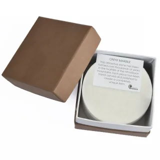 4" Round Marble Coaster sets (view 2)