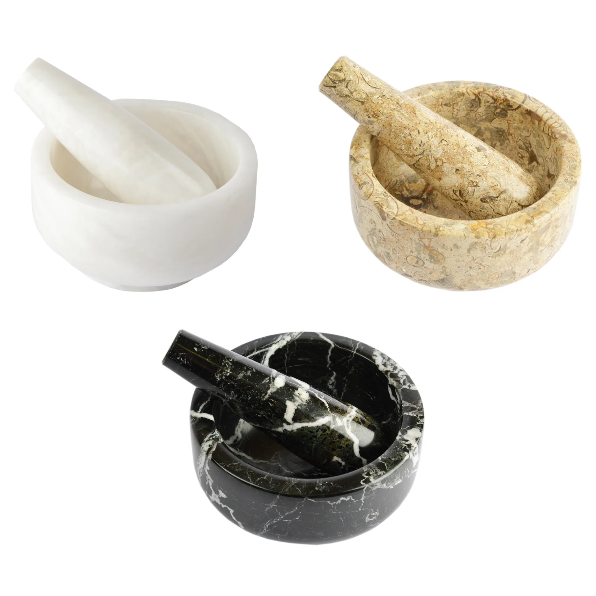 4" Classic Marble Pestles & Mortars- Up to 20% Off
