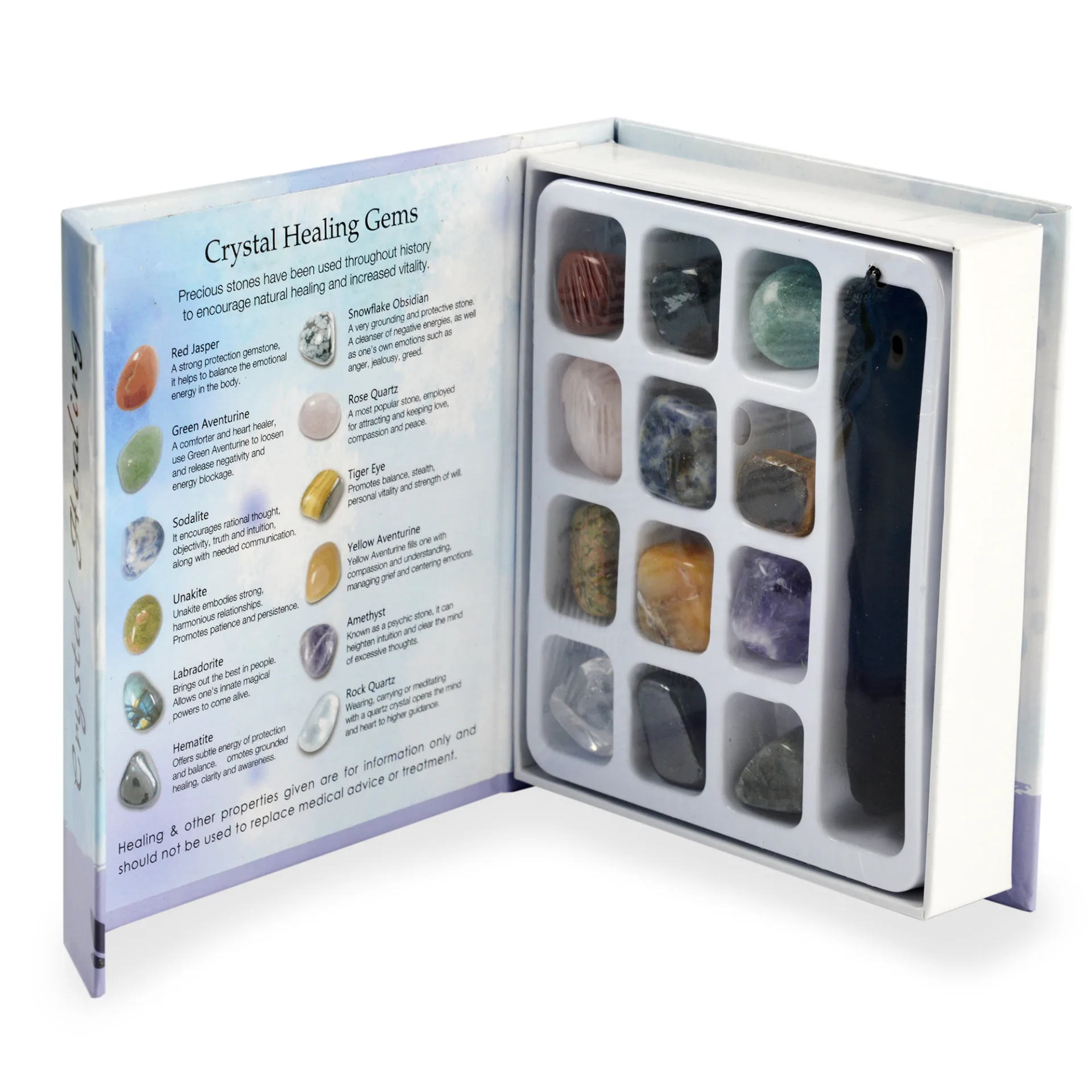 Crystal Healing Gemstone Kit- 40% Off