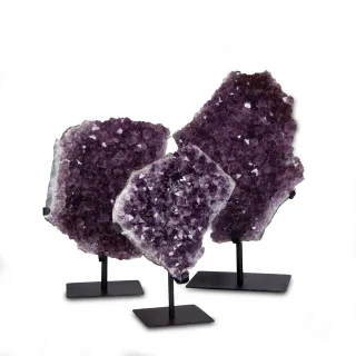 Amethyst on Metal Stand — 1003 copy