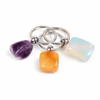Tumbled Gemstone Keyring Pack — loose.png