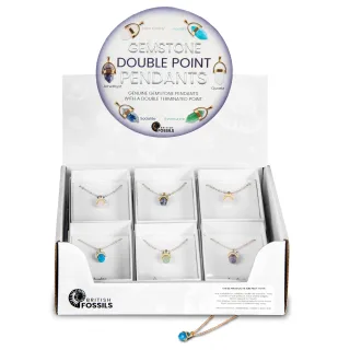 Gemstone Double Point Pendant Pack