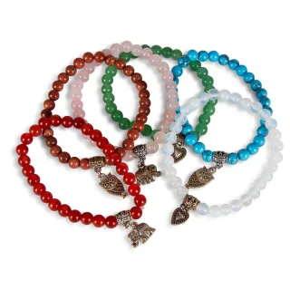 Gemstone Charm Bracelet Pack — 7172