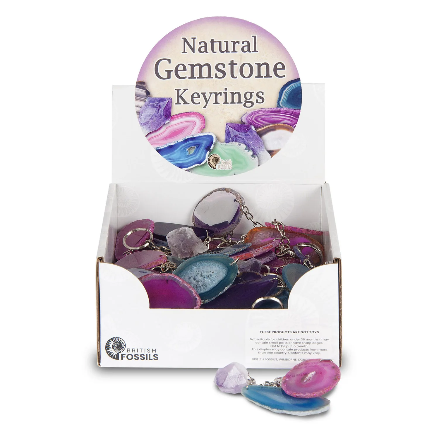 Gemstone Keyring Pack