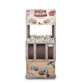 Wooden Break-Your-Own Geode Chest