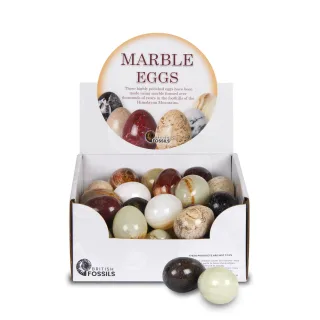 2" Mixed Marble Egg Pack