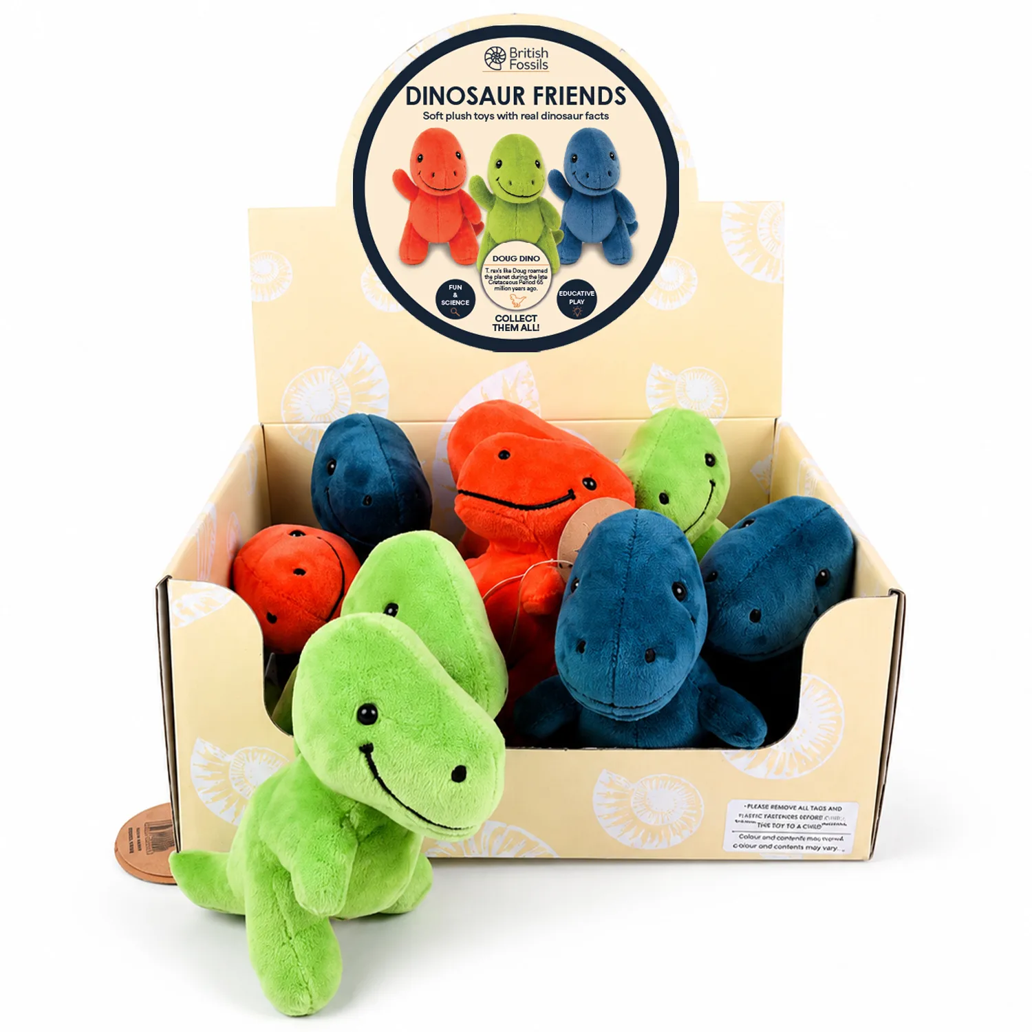 Dino Friends Plush Toy Pack