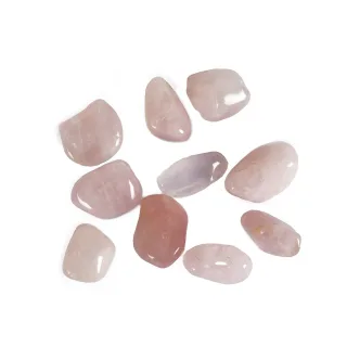 Rose Quartz Tumbled Gemstones — rose quartz gemstones loose 2